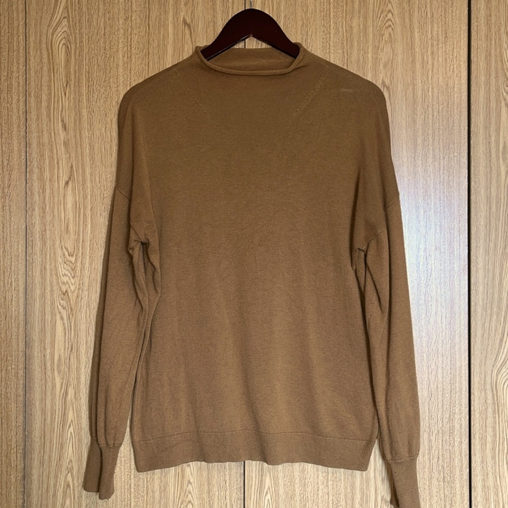 Treasure & Bond Funnel Neck Pullover, Size M